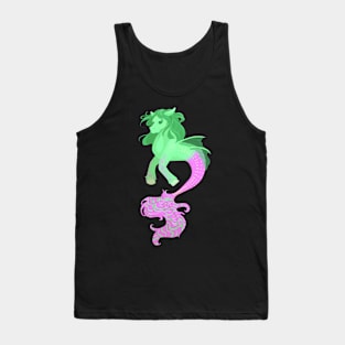 Green Hippocampus Tank Top